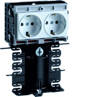 Hager - Tehalit Opbouwdoos plintgoot Fr Outl Incl.2 Wcd 115 Wt