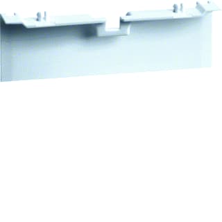 Hager - Tehalit Opbouwdoos plintgoot Pl.Passt. Tbv Outlet, Wit