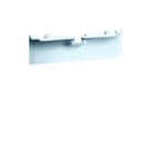 Hager - Tehalit Opbouwdoos plintgoot Pl.Passt. Tbv Outlet, Wit
