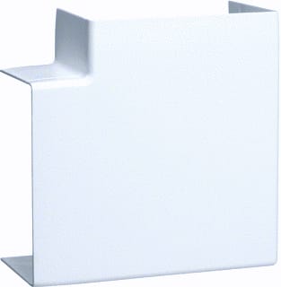 Hager - Tehalit Verticaal hoekstuk leidingkanaal Lf Vlak Hk 60X110Mm Wit