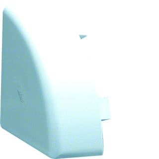 Hager - Tehalit Eindstuk hoekkanaal L2773 R9016