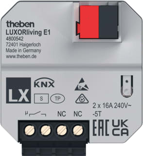 Theben - LUXORliving Verwarmingsactor bussysteem e1