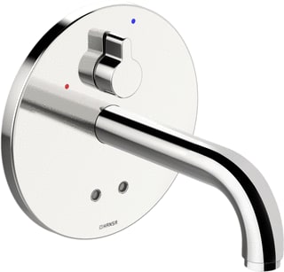 Hansa - Electra Wastafelmengkraan (opbouw) Batt Behuizing Compl