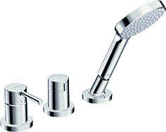 Hansa - VANTIS Style Mechanisch stuursysteem douche vantis style badrandk afb