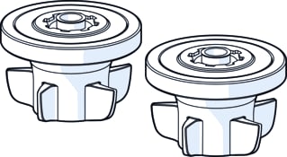 Hansa - Oras Group Toebeh./onderdelen sanitaire kranen Oras Eco Flow Limiter 1/2