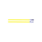 Runpotec - Toebeh./onderdelen trekveersysteem Runpostick Geel 4,5Mm 2X1