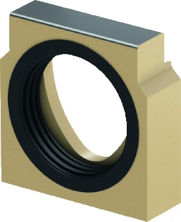 Aco - Multiline Sealin V100S Kopplaat lijngoot Sealin Verz Rand Eindpl