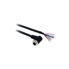TeSensors - Sensor/actorkabel met connector Prewrd M12 Fem 8Pin 10M