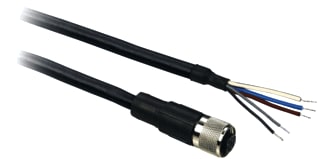 TeSensors - Sensor/actorkabel met connector Prewired M12 Fem 5P 2M