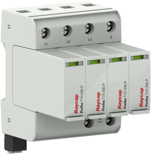 Raycap - ProTec Gecombineerde afleider energietech. t1h 300 4+0 r