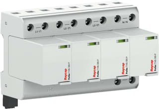 Raycap - ProTec Gecombineerde afleider energietech. T1Hs-300-4+0-R