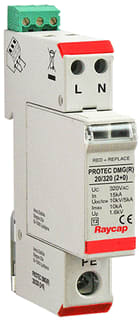 Raycap - ProTec Apparaatoverspanningbeveiliging Dmgr 20/320 (2+0)