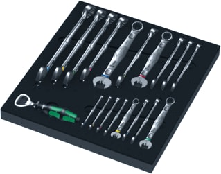 Wera - gereedschapset 9731 INZTST 6003 19D