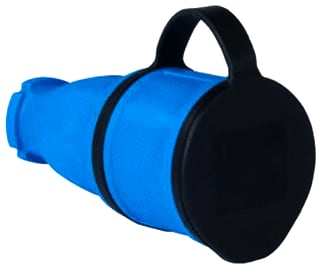 Power - SOLID Koppelcontactstop (geaard) Contrastek 16A Ra Ip54 Bl