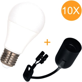 Bailey - Ecobasic Pendelarmatuur E27 Fit+Led 10W 840 Ds10