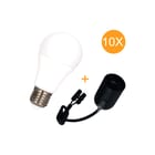 Bailey - Ecobasic Pendelarmatuur E27 Fit+Led 10W 840 Ds10