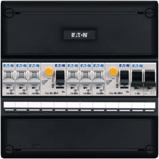 Eaton - Systeem 55 Groepenkast, geassembleerd S55 1F Inst.Aut 6 Gr