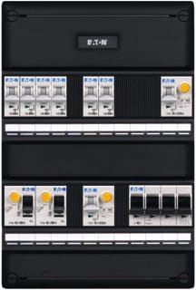 Eaton - Systeem 55 FLEX Groepenkast, geassembleerd S55 Pvr 1F/3F 4Gr 2Als