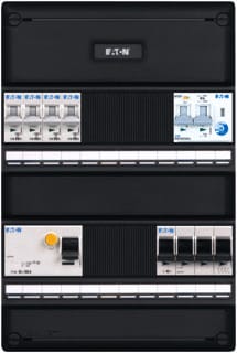 Eaton - Systeem 55 Groepenkast, geassembleerd s55 3f 4 gr 1 als hs 64