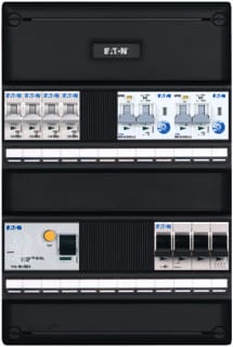 Eaton - Systeem 55 Groepenkast, geassembleerd s55 3f 4gr 1als hs64