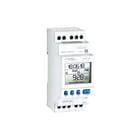 Paladin - Terminal Digitale schakelklok vr paneelbouw Schakkl Di2 W56 16A 230V
