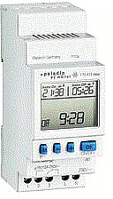 Paladin - Terminal Digitale schakelklok vr paneelbouw Schakkl Di1 W4 16A 230V