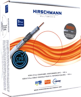 Hirschmann Multimedia - KOKA Coaxkabel 9 coaxkabel    ri100
