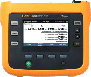 Fluke - 1732/1734 Net- en vermogensanalyse-apparaat 4706566