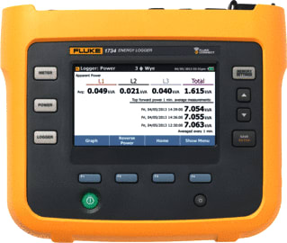 Fluke - 1732/1734 Net- en vermogensanalyse-apparaat 4706582