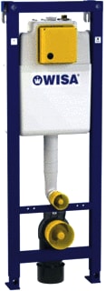 Wisa - XS Inbouwreservoir met frame Wc 114 Cm 90/110