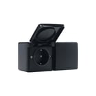 Niko - New Hydro Wandcontactdoos (WCD schakelmat.) Dub Opb Wcd Hori Zw