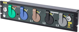 Keraf - Contactblok voor ronde connector 121827