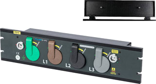 Keraf - Contactblok voor ronde connector 121788