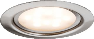 Paulmann - EBL Downlight/spot/schijnwerper Downl 3X4,5W Geb/Met