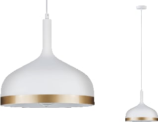 Paulmann - Neordic Embla Pendelarmatuur Pend.Arm 1X20W Wit