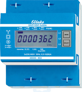 Eltako - Elektriciteitsmeter Dsz15Dz-3X80A Mid