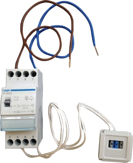 Hager - VISION Toebeh./onderdelen installatiekast Uitbr.Set Beltrafo 1,0 A