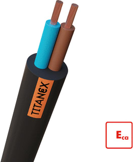 Nexans - Mantelleiding H07RN-F TITANEX Eca Voedingskabel tot 1 kV beweegbaar Tita 90C Eca 2X2,5 Mt