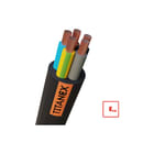 Nexans - Mantelleiding H07RN-F TITANEX Eca Voedingskabel tot 1 kV beweegbaar Tita 90C Eca 5G4 Mt