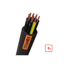 Nexans - Mantelleiding H07RN-F TITANEX Eca Voedingskabel tot 1 kV beweegbaar Tita 90C Eca 12G1,5 Mt