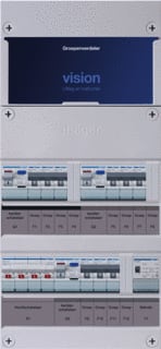 Hager - VISION Groepenkast, geassembleerd Grpverd. 3F Vkg333L-T