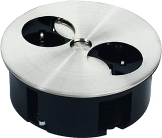 Bachmann - contactdooscombinatie TWIST 2 - 2X 230V RA