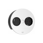 Bachmann - Twist 2 Bureau aansluitunit twist2 230v+usb rond wit