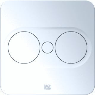 Bachmann - Twist 2 Contactdooscombinatie twist 2 1x230v ra+1x usb