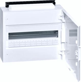 Hager - Vega Groepenkast, leeg Opb.Verd. 1X18 M. Dr Wit