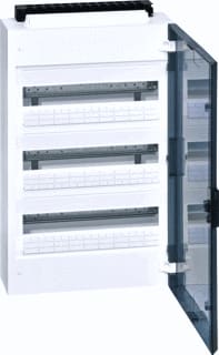 Hager - Vega Groepenkast, leeg Opb.Verd. 3X18 M. Dr Tr.