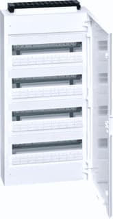 Hager - Vega Groepenkast, leeg Opb.Verd. 4X18 M. Dr Wit