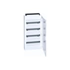 Hager - Vega Groepenkast, leeg Opb.Verd. 4X18 M. Dr Wit