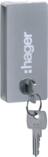 Hager - Vega Toebeh./onderdelen installatiekast Slot+ 2 Slt 1242E Witte Dr