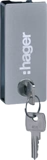Hager - Vega Toebeh./onderdelen installatiekast Slot+ 2Slt 1242E Transp Dr